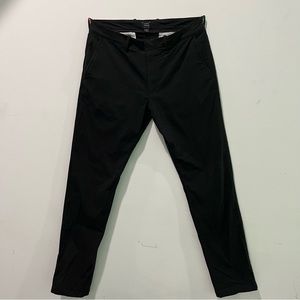 J. Crew 484 slim tech pants Black